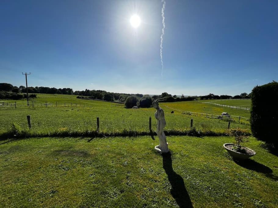 Byre - Farm Cottage On 9 Acre Equestrian Small Holding Salisbury Extérieur photo